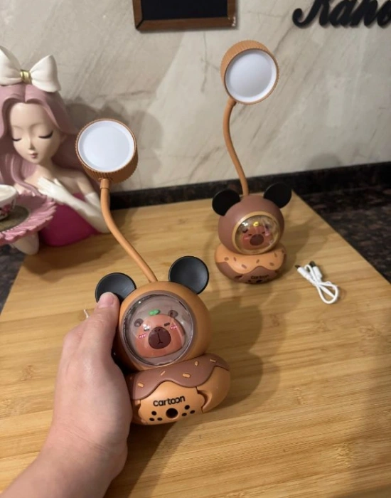 Ayı Şarjlı Led Masa Lambası