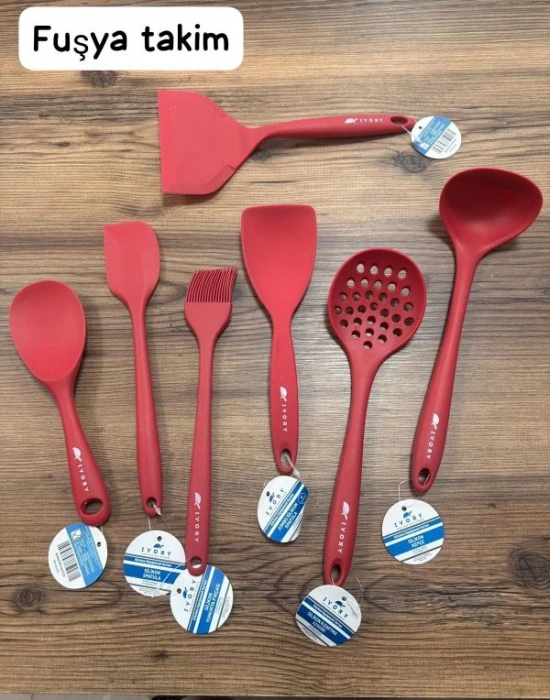 Silikon Karma Set Fuşya