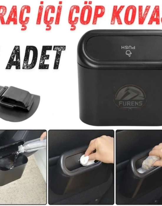 Araba Oto Çöp Kovası Çöp kutusu