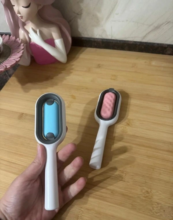 Hazneli Kedi Köpek Duş Tarak Pembe Mavi