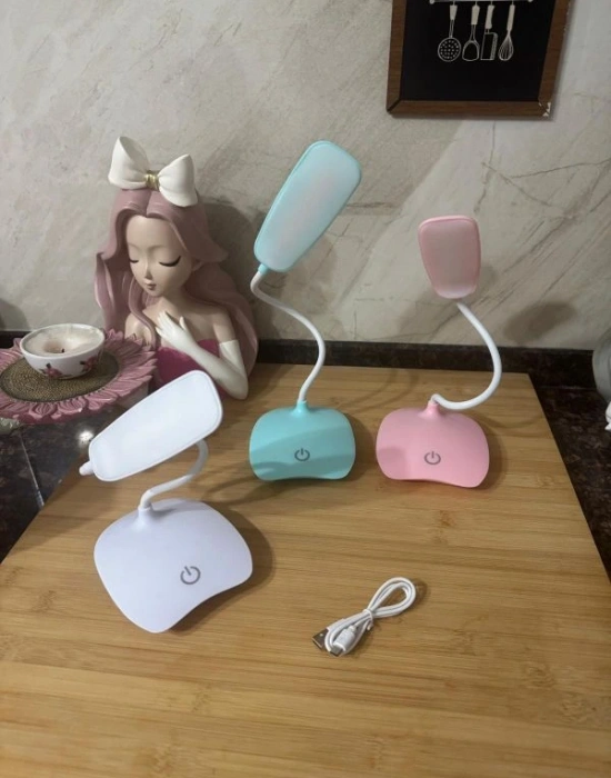 Şarjlı Masa Lambası Düz Model 3 Kademeli