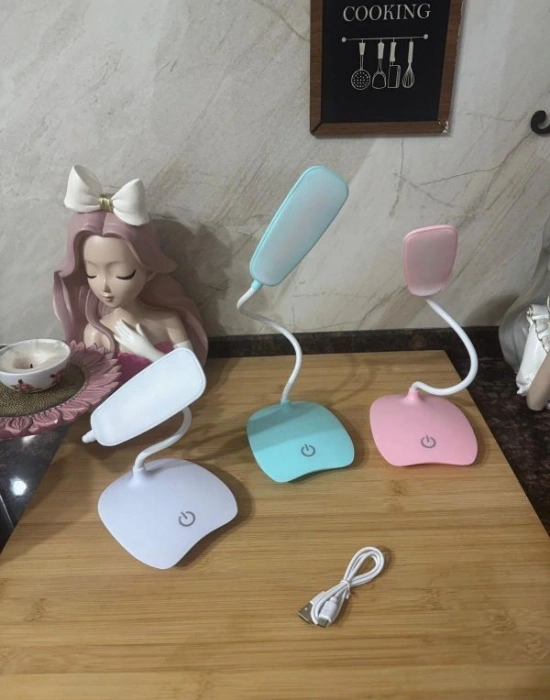 Şarjlı Masa Lambası Düz Model 3 Kademeli