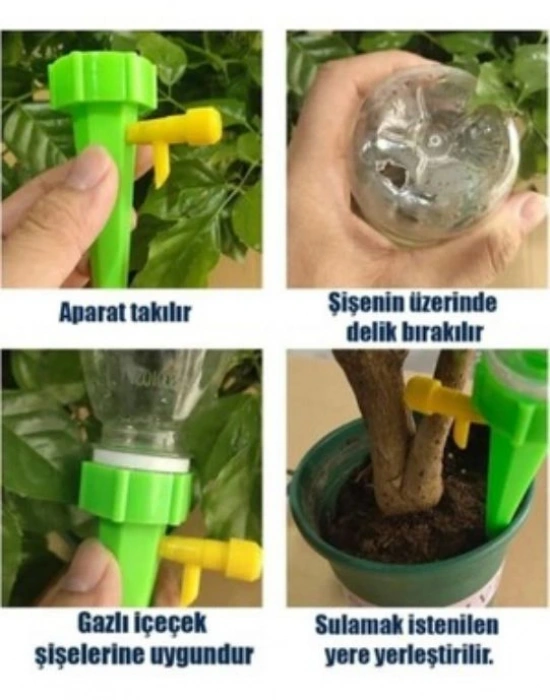 Çiçek Fidan Sulama Aparatı