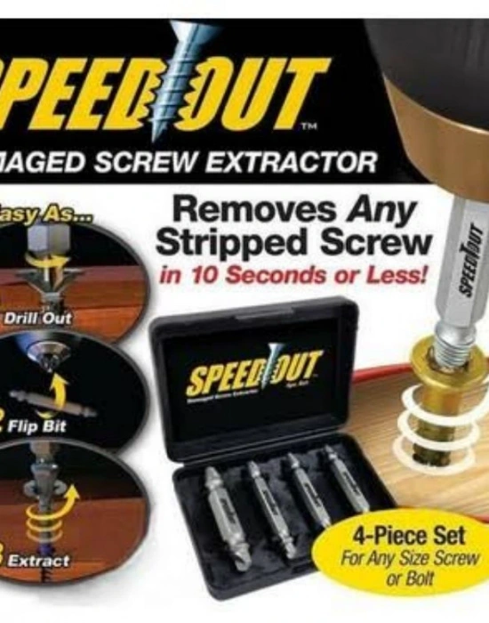 Bozuk Vida Ucu Çıkarıcı Sökücü Matkap Ucu Speed out