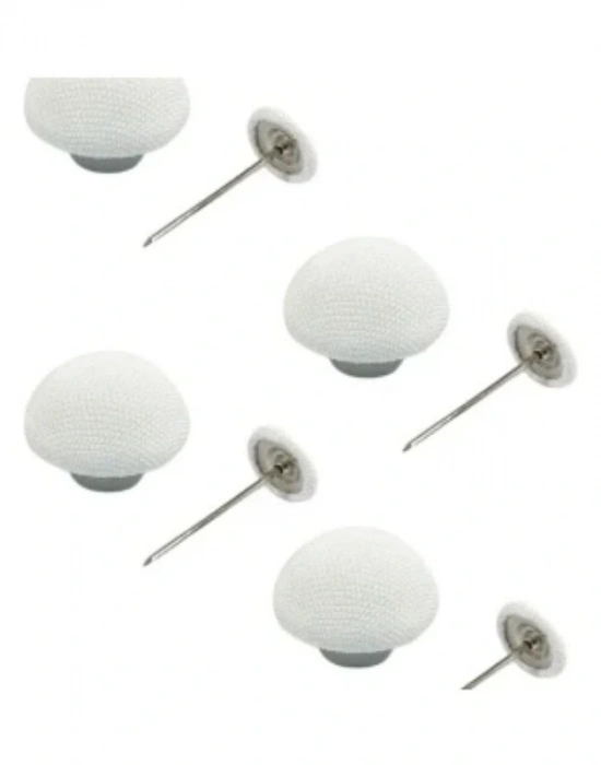 Mantar Enfa Nevresim Tutucu Beyaz