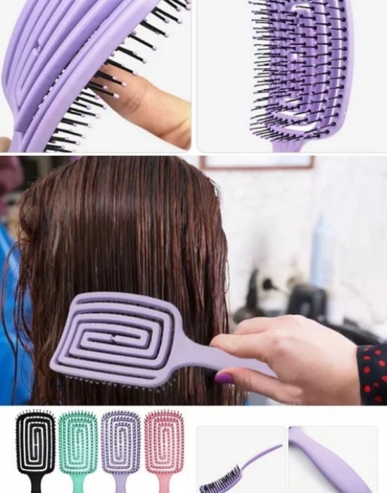 3D Saç Açıcı Tarak KREM