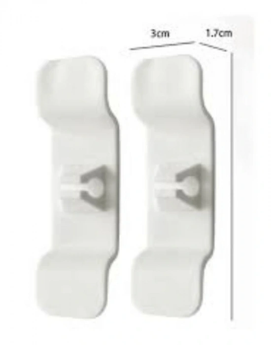 2Li Dikdörtgen Kablo Klips