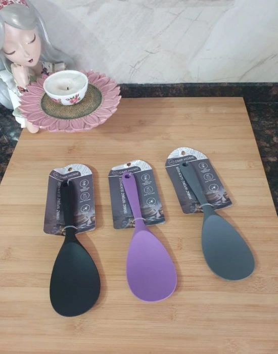 Silikon Pilav Kaşık GRİ DMR