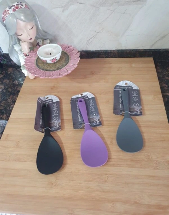 Silikon Pilav Kaşık MOR DMR