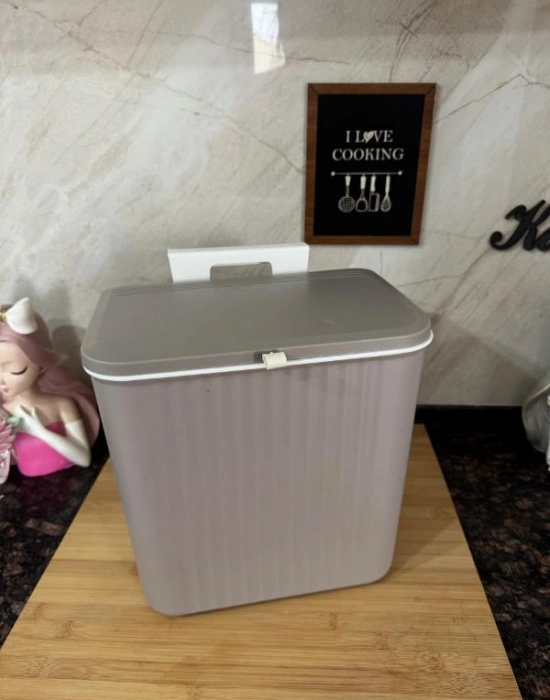 Askılı Çöp Kovası Çift Yönlü VİZON BRNS