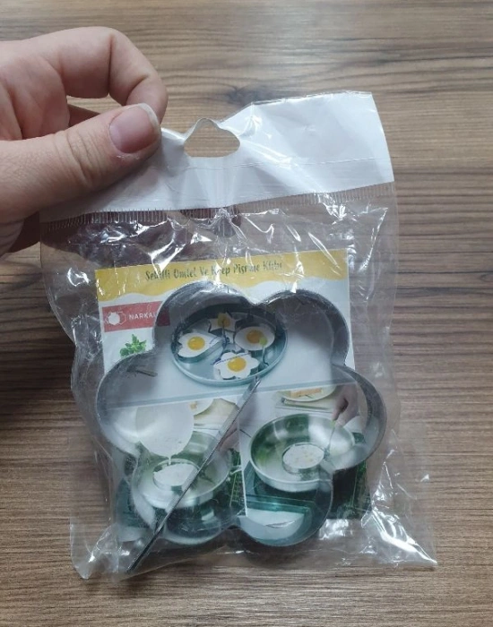 Şekilli Omlet Ve Krep Pişirme Kalıbı