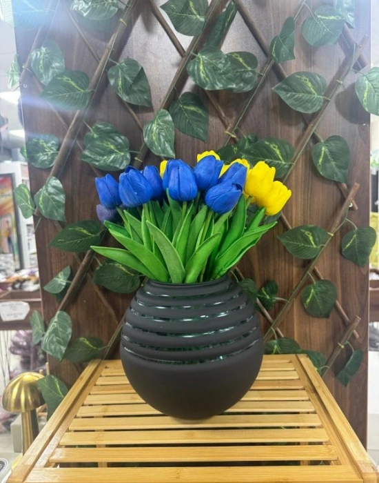 Siyak Büyük Vazo Dikdörtgen