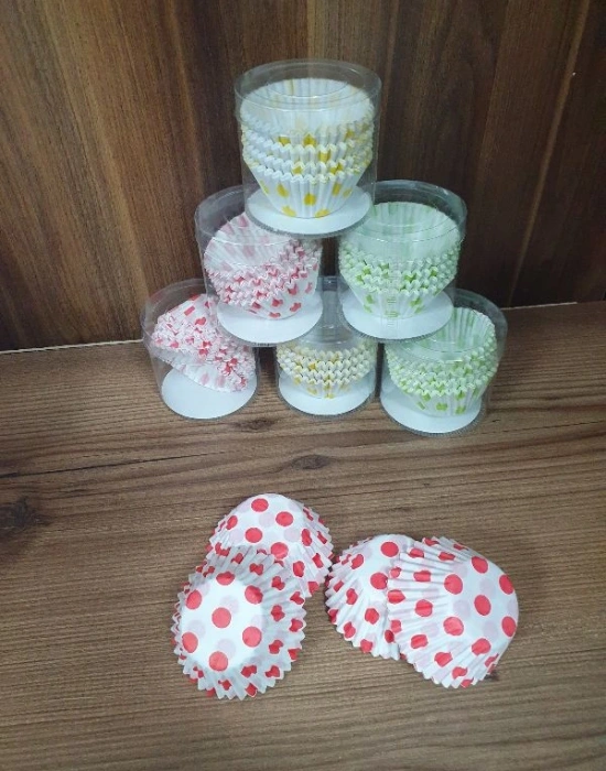 Mini Kek Kapsül 24lü Muffin Kalıbına uygun