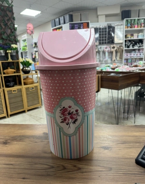 Çöp Kovası Kalpli Model No3 Model Büyük Boy