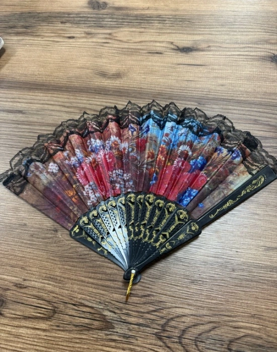 Dantel Detaylı Yelpaze