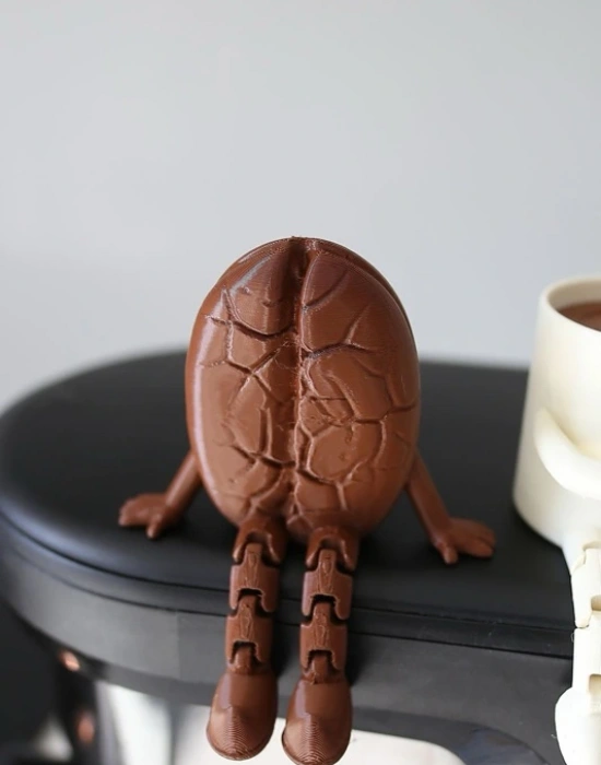 Kahve Çekirdek Sevimli Mini Kahve Köşesi Obje Biblo