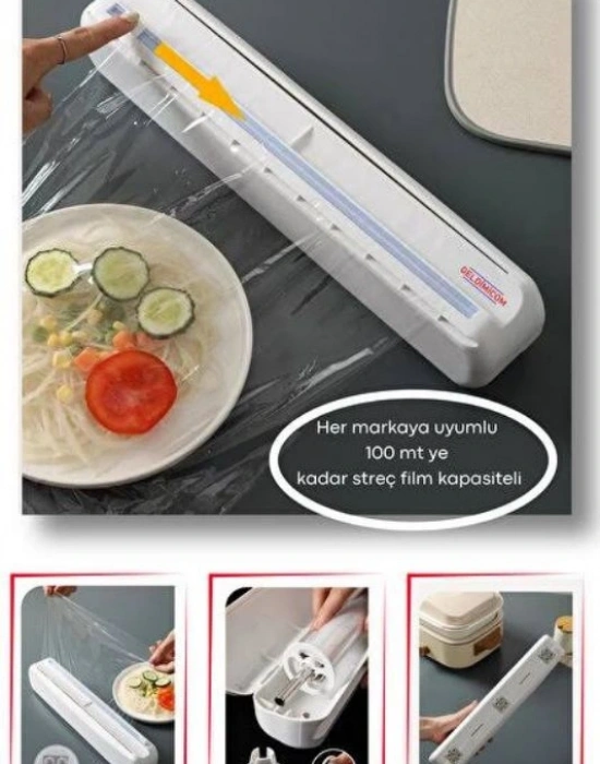 Beyaz Büyük Streç Folyoluk