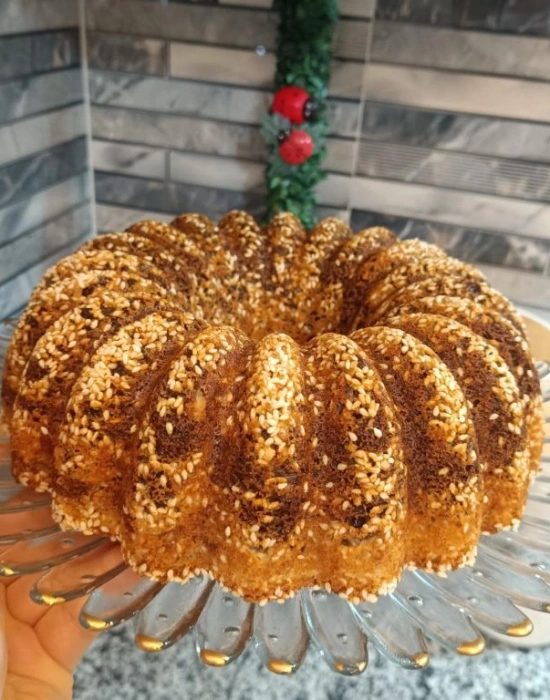 Hamarat Döküm Dilimli Kek Kalıbı Gold