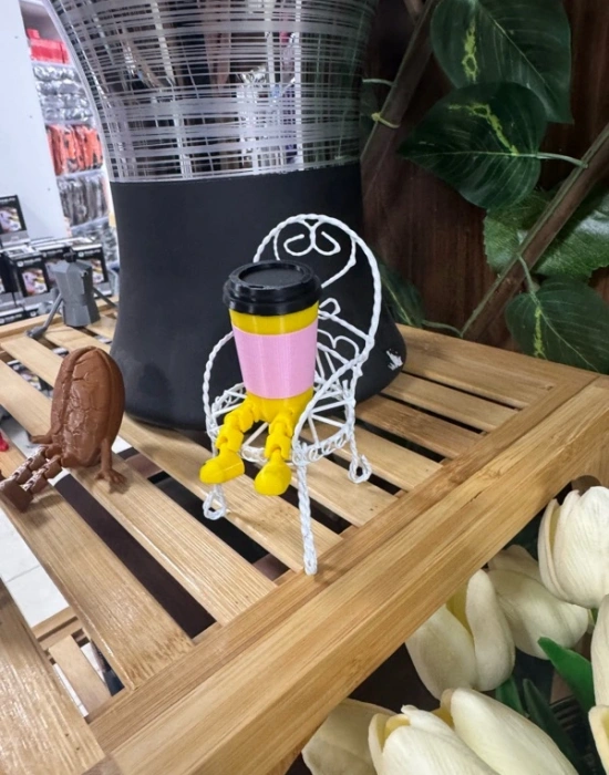 Tel Beyaz Sandalye 3Lü