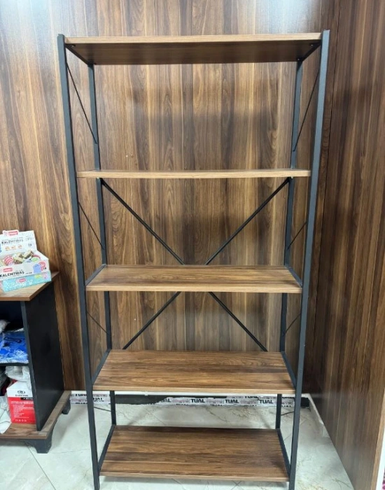 Kitaplık 5 Katlı Raf