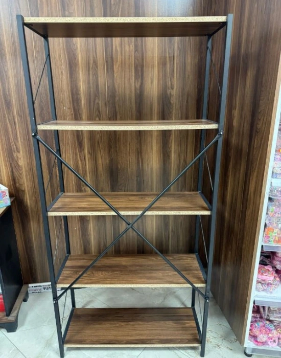 Kitaplık 5 Katlı Raf