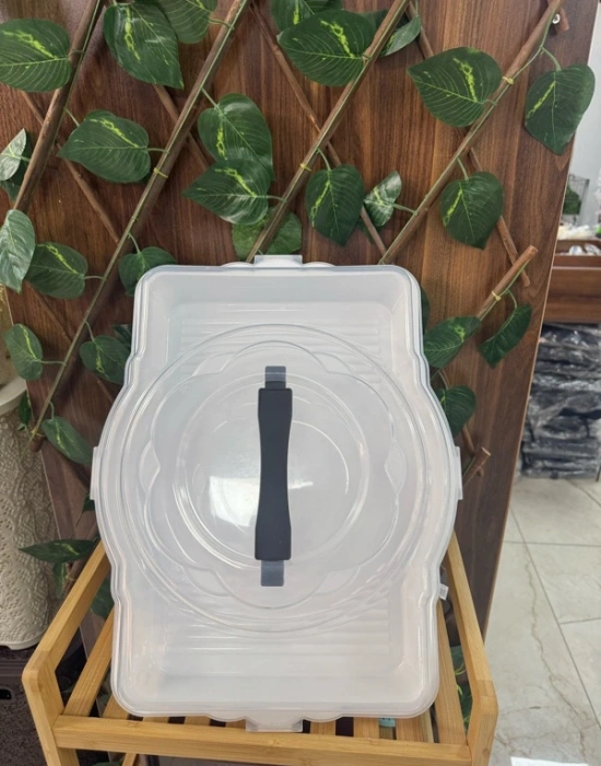 T. Dörtlü Pasta Börek Borcam Taşıma Kabı Saklama Kabı