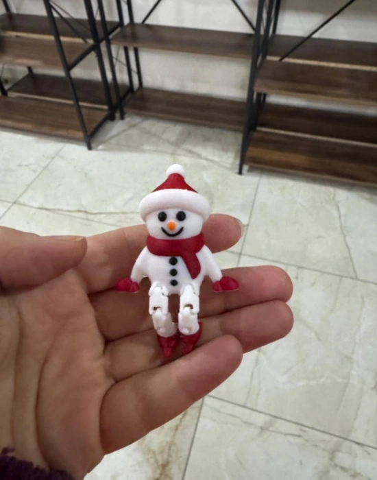 Kardan Adam Sevimli Mini Kahve Köşesi Obje Biblo