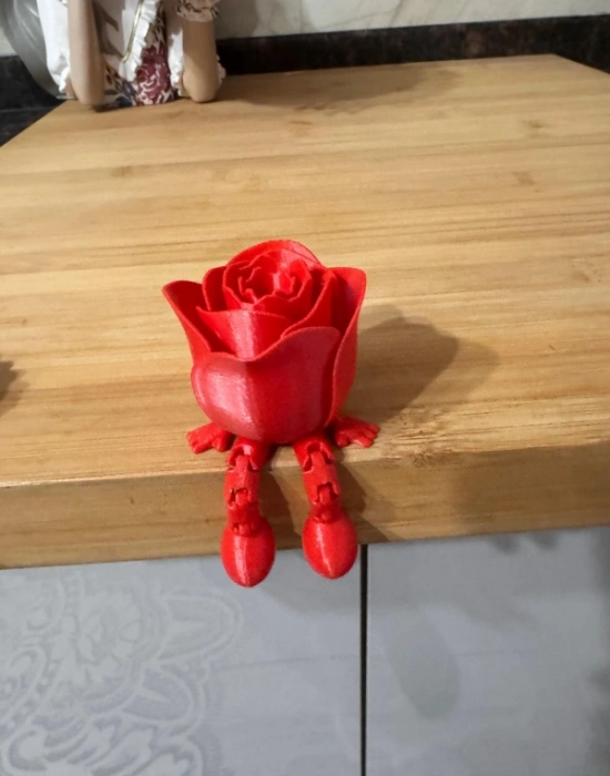 Gül Model Sevimli Mini Kahve Köşesi Obje Biblo