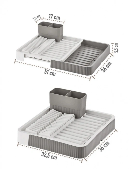 Brns Sürgülü Bulaşıklık