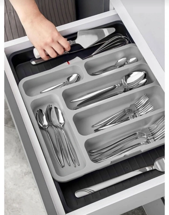 Çekmece İçi Çift Sürgülü Kaşıklık Brns