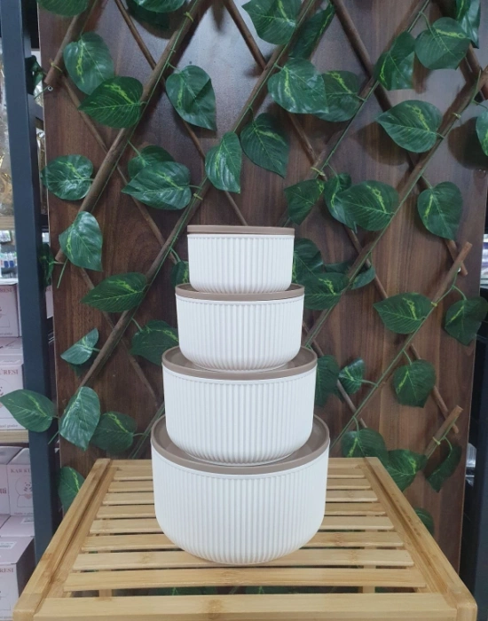 4lü Vera Saklama Kabı Yuvarlak