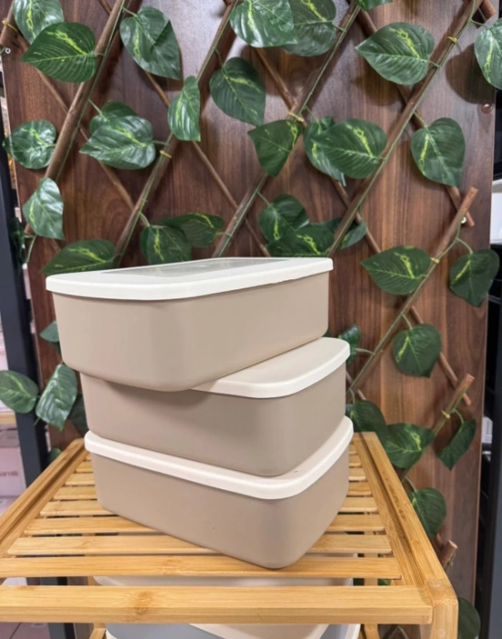 Nero 3Lü Düzenleyici Kutu 2.5 Litre Saklama Kabı