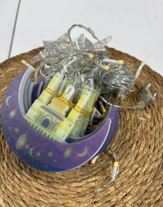 Lüks Model Büyük Boy Ramazan Ledi Yıldızlı Model Elektrikli