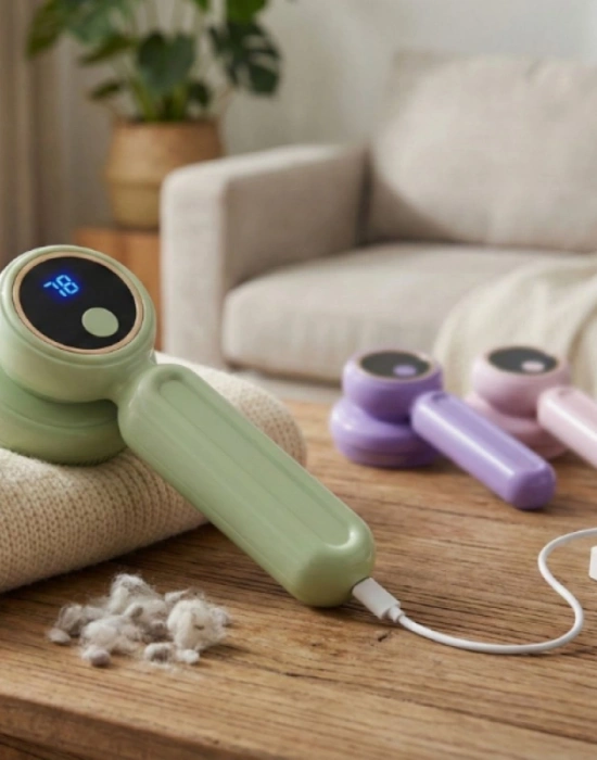 Tiftik Temizleme Aleti Şarj Dijital Göstergeli 3 renk