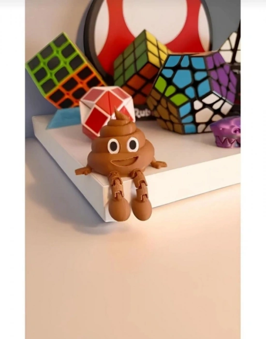 B.k Sevimli Oturan Biblo Figürler Dekoratif Banyo Seti