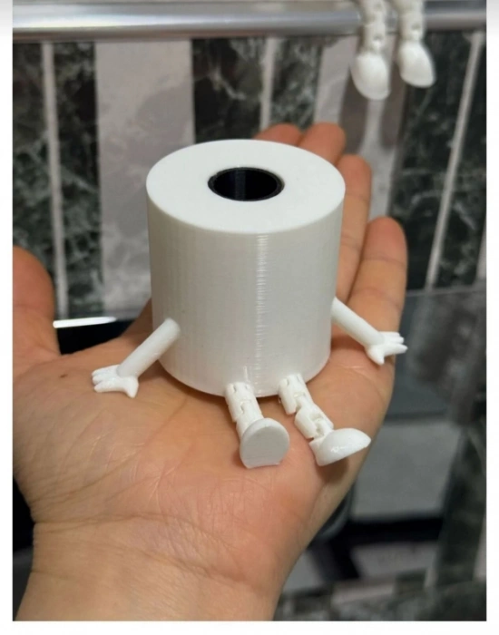 Tuvalet Kağıdı Biblo Sevimli Oturan Figürler Dekoratif Banyo Seti