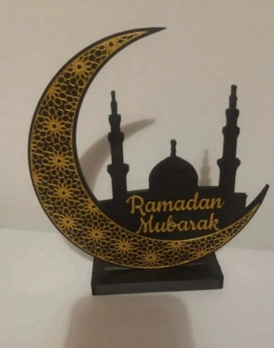 Ramazan Objesi 3D Plastil 18 x 10 Cm