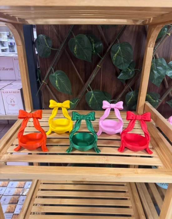 Fiyonk Lokumluk Süs Obje Biblo Renkli 10 Cm