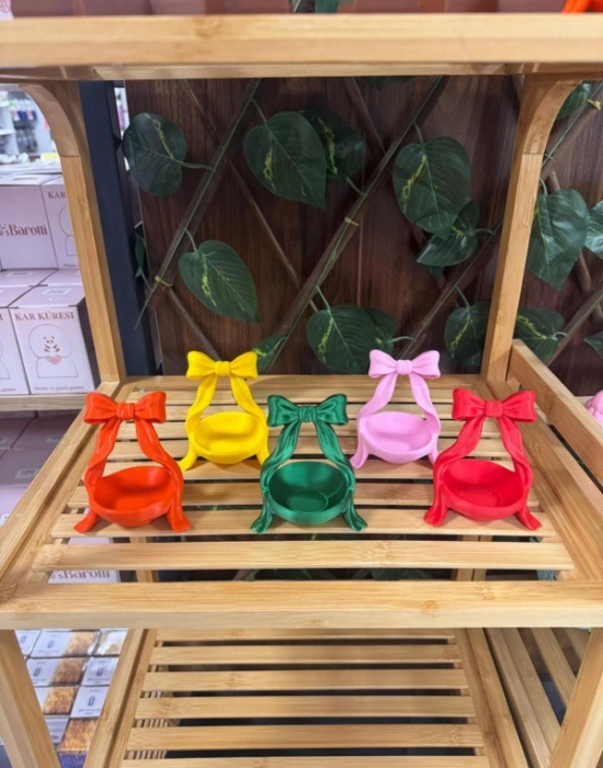 Fiyonk Lokumluk Süs Obje Biblo Renkli 10 Cm