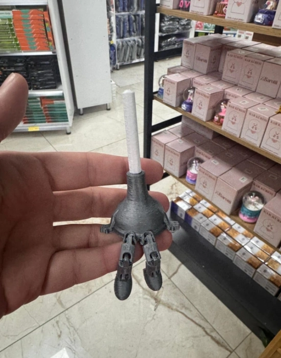 Tuvalet Pompası Model Sevimli Oturan Biblo Figürler Dekoratif Banyo Seti