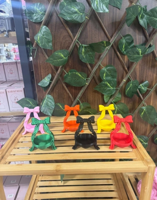 Fiyonk Lokumluk Süs Obje Biblo Renkli 10 Cm