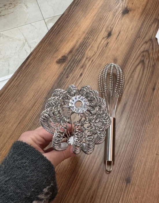 Balon Büyük Boy Paslanmaz Çelik Çırpıcı 30 Cm