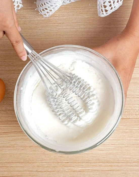 Balon Büyük Boy Paslanmaz Çelik Çırpıcı 30 Cm