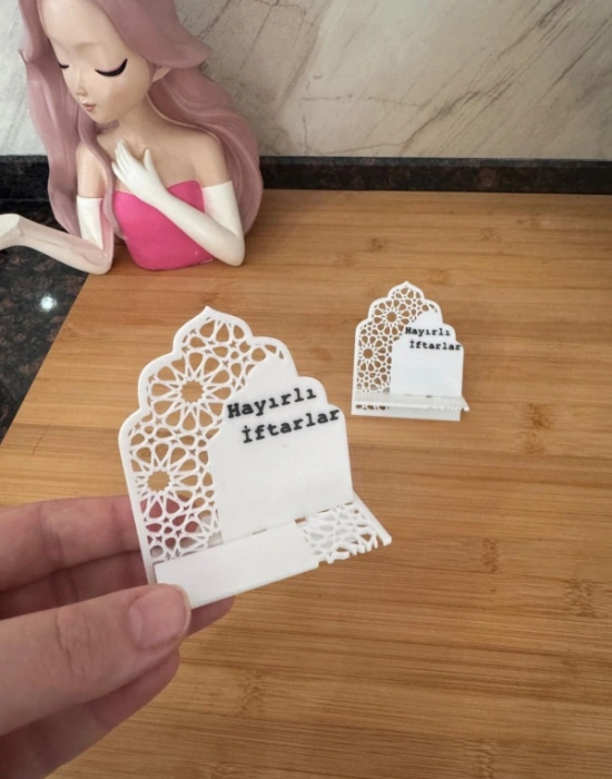 Hayırlı Ramazanlar Yazılı Hurma Standı Hurma Sunum Hurmalıık