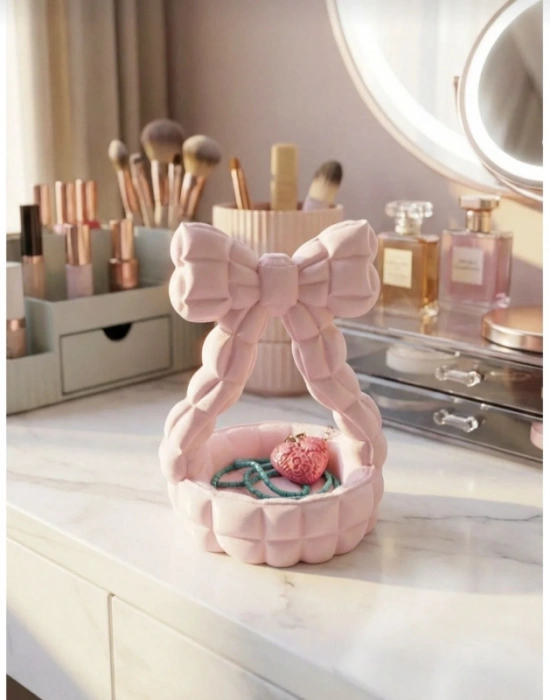 Km Group Balon Fiyonk Model Takı Makyaj Organizeri 18 Cm Anahtar Sepeti