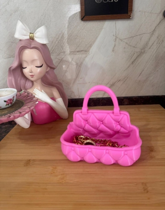 Km Group Yarım Çanta Model Fırçalık Takılık Makyaj Organizeri 15 x 15 Cm