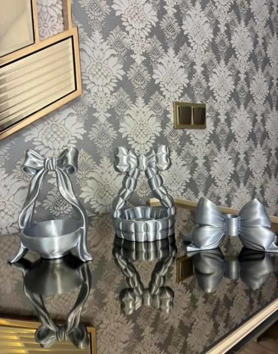 Km Group Fiyonklu Mum Tutucu Dekoratif Şamdan Mumluk 8 x 16 Cm