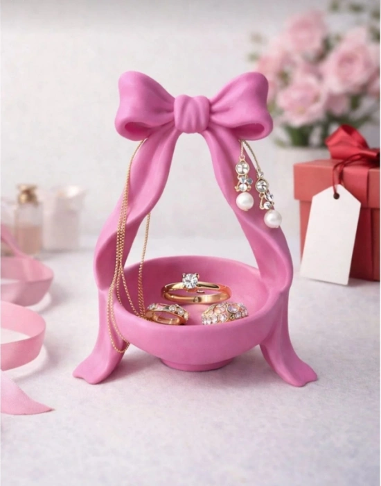 Km Group Düz Fiyonk Model Takı Makyaj Organizeri 17 Cm Anahtar Sepeti