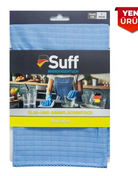 Suff Mikrofiber Narzisse Nergis Cam Ayna Bezi 50X70