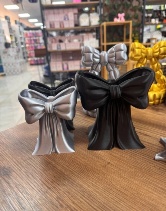 Km Group Küçük Fiyonk Model Fırçalık Kalemlik Makyaj Organizeri 11 Cm